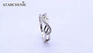 Starchenie Infinity Ring for Women 925 Sterling Silver