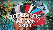 TODOS los IPHONE en un VIDEO - iPhone 1 hasta Iphone 13 PRO MAX