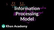 Information processing model: Sensory, working, and long term memory | MCAT | Khan Academy