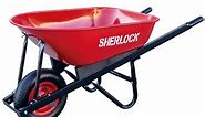 Sherlock 100L Home Use Steel Tray Wheelbarrow