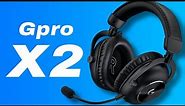 The NEW Logitech Gpro X2 Wireless Gaming Headset / DETAILED REVIEW