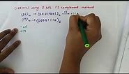 1's complement arithmetic | subtraction using 1's complement | signed numbers