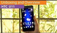 HTC U11 Squeeze Smartphone Unboxing & Overview