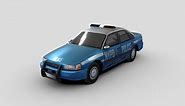 '86 Ford Taurus G1 Police - 3D model by Lex713 (@LunarEclips3)