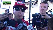 Busch tight-lipped after meeting in NASCAR hauler