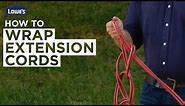 How to Wrap Extension Cords | DIY Basics