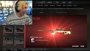 xQc Gets The First "Dragon Lore" in CSGO 2 History