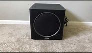 Polk Audio PSW110 Home Theater Powered Active Subwoofer