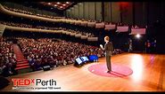 Inspiring Humanity's Hidden Potential | TEDxPerth | Peter Sharp