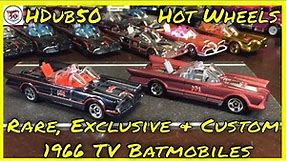 HDub50 Hot Wheels 1966 Batmobile TV Series Showcase