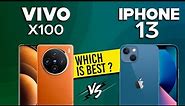 Vivo X100 VS iPhone 13 - Full Comparison ⚡Which one is Best