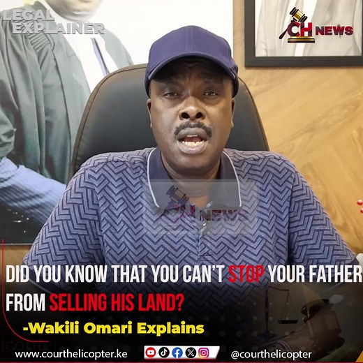 Can't Stop Father Selling Land? Lawyer Explains