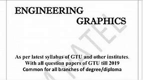 ENGINEERING GRAPHICS and DESIGN BOOK - 3110013