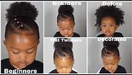 Quick & Easy Toddler Natural Hairstyles | Beginner Friendly to Advanced!