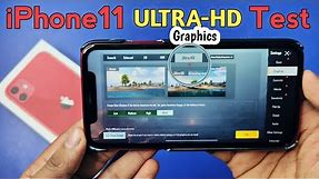 (4K)iPhone 11 - PUBG UHD 4K Graphics Test, Battery test,Heating test,Performance test | VMinds |
