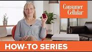 Doro PhoneEasy 626: Inserting and Removing the SIM Card & Memory Card (9 of 9) | Consumer Cellular