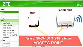 How to set up ZTE , How to configure zte modem to Access point / Network KH 1080p