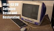 1999 iMac G3 DV Software Reset and Restoration | Mastergeko4