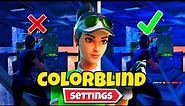 The Best * COLORBLIND MODE * In Fortnite Chapter 5! ( Make Your Game Look 10X Better )...