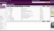 Yahoo! Mail: Navigating the inbox with a screen reader