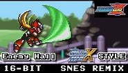 [16-Bit;SNES]Enemy Hall - Mega Man Zero【MMX Style, AddmusicK】