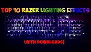 Best Razer Keyboard Lighting Effects/Profiles (Huntsman) With Downloads