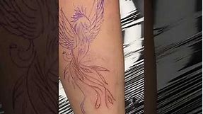 Fénix Tattoo , tatuajes femeninos 0803rl 1011rm #aprendeatatuar #tattoo #ink #tatuajes #comotatuar