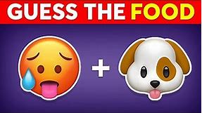 Guess the FOOD by Emoji 🍔 Monkey Quiz
