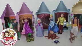 4 Mini Castle Disney Princesses Playset - Spark Carry Cases