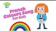 Learn French Colours with Fun! 🌈 French Colours Song for Kids / Les couleurs en français 🎶