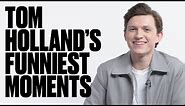 The Funniest Tom Holland Moments | LADbible