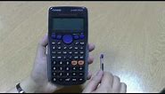 Calculator Tutorial 9: Square roots on a scientific calculator