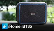 iHome iBT35 Waterproof Bluetooth Speaker