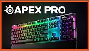 Adjustable Mechanical Switches on the Fastest Keyboard Ever - SteelSeries Apex Pro