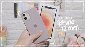 iPhone 12 mini unboxing (white) + accessories | fix yellow tint | size comparison with iPhone XS