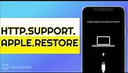 IOS 17 | solución a la pantalla http.support.apple.restore
