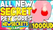 ALL 5 *FREE SECRET PET* UPDATE CODES in TAPPING SIMULATOR (ROBLOX CODES)