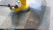 How to polish Granite floors - Granite Crystallizing Kleever System