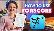 How to Use forScore on iPad for Sheet Music