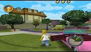 The Simpsons Hit and Run Walkthrough - Level 1 - All Wasp Cameras [HD]
