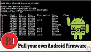 How to pull your own stock Android firmware from your device