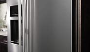 KitchenAid 19.8 cu. ft. Side by Side Refrigerator in Stainless Steel with PrintShield Finish, Counter Depth KRSC700HPS