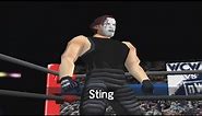 WCW vs. nWo: World Tour - Sting - WCW World Heavyweight Championship (N64)