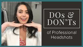 What to wear for professional headshots (+ more tips!)