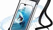 TORRAS 𝟐𝟎𝟐𝟐 𝗡𝗘𝗪 Icecube Waterproof Phone Pouch [Underwater Screen Touchable] IPX8 Waterproof with Adjustable Lanyard Clear Phone Dry Bag for iPhone 13 Pro Max/12/11 Samsung Google Up to 7.0''