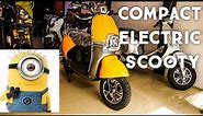 Electric scooter in India 2020 | Compact minion looking electric scooter blix thunder