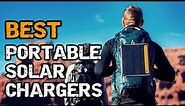 Best Portable Solar Chargers - backpacking gear