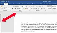 How to Show Ruler in Word