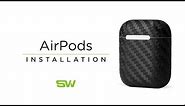 Slickwraps Apple AirPod V.2.0 Installation Video