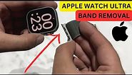 APPLE WATCH ULTRA - HOW TO ATTACH AND REMOVE BAND/STRAP FAST!